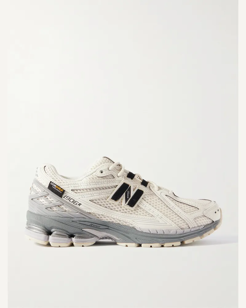 New Balance 1906R Sneakers aus Mesh und Leder Grau