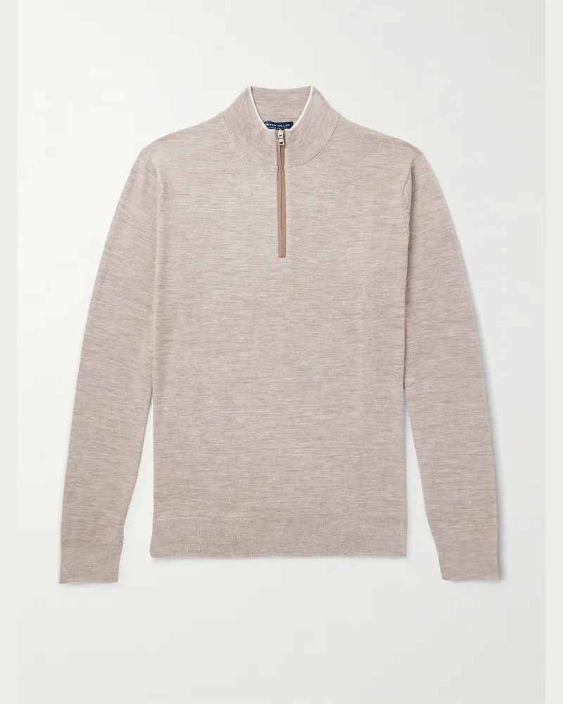 Peter Millar Troyer aus einer Merinowollmischung Neutral