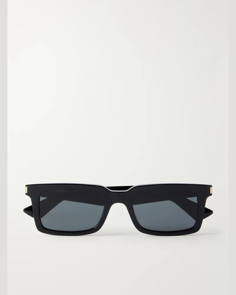 Saint Laurent SL 860 D-Frame Recycled Acetate Sunglasses Black