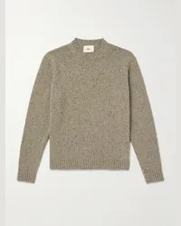 Folk Pullover aus einer Wollmischung Neutral