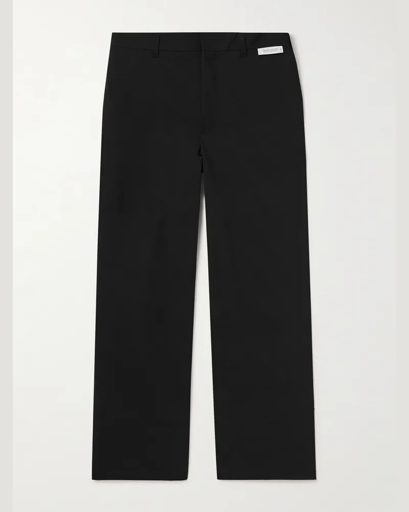 WTAPS Gerade geschnittene Hose aus Twill Schwarz
