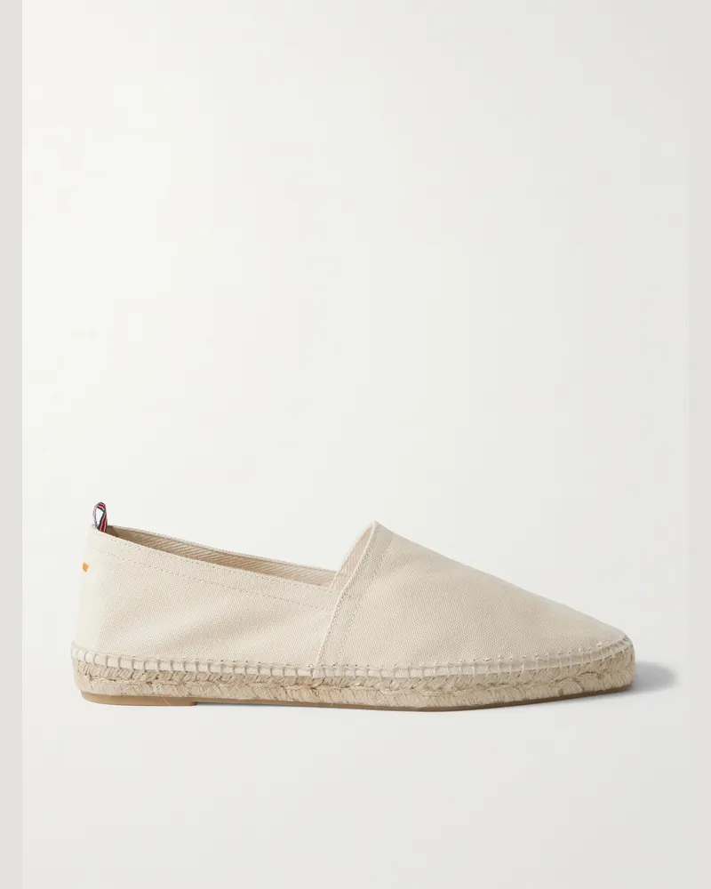 Castañer Pablo Espadrilles aus Canvas Neutral