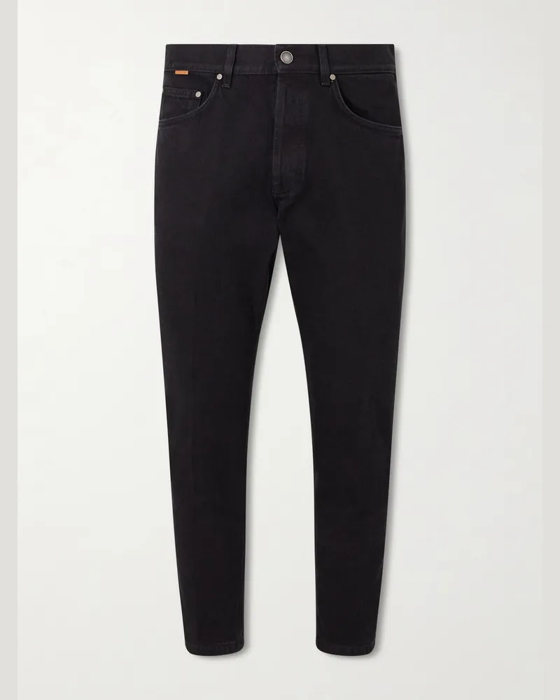 LARDINI Straight-Leg Jeans Black