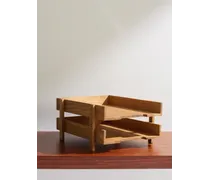 Schreibtisch-Tablett aus Eichen-Schichtholz