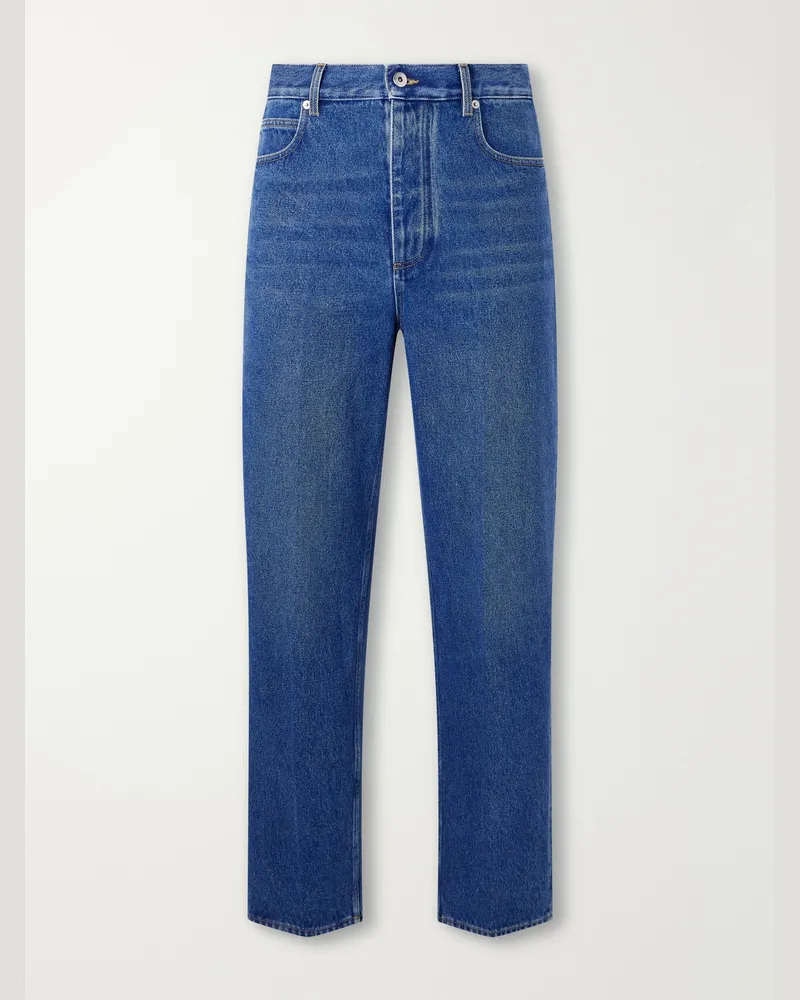 Bottega Veneta Wide-Leg Jeans Blue