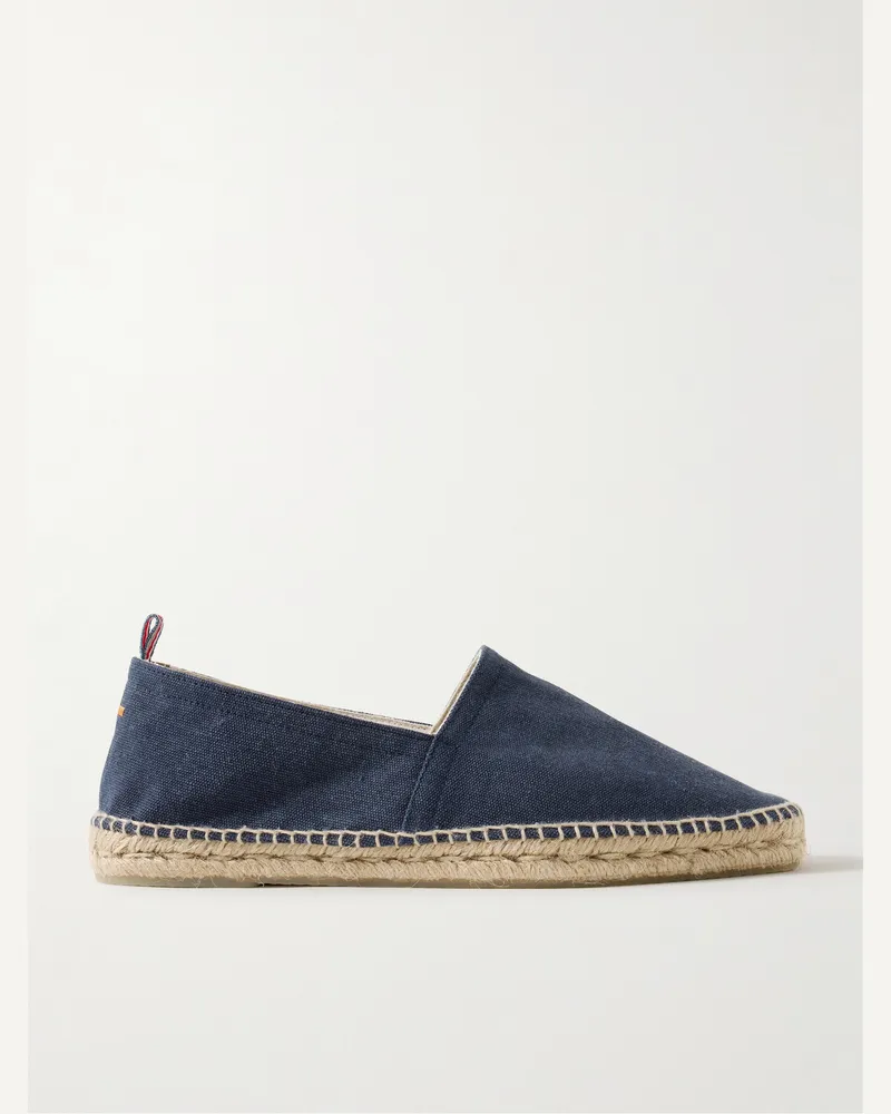 Castañer Pablo Espadrilles aus Canvas Blau