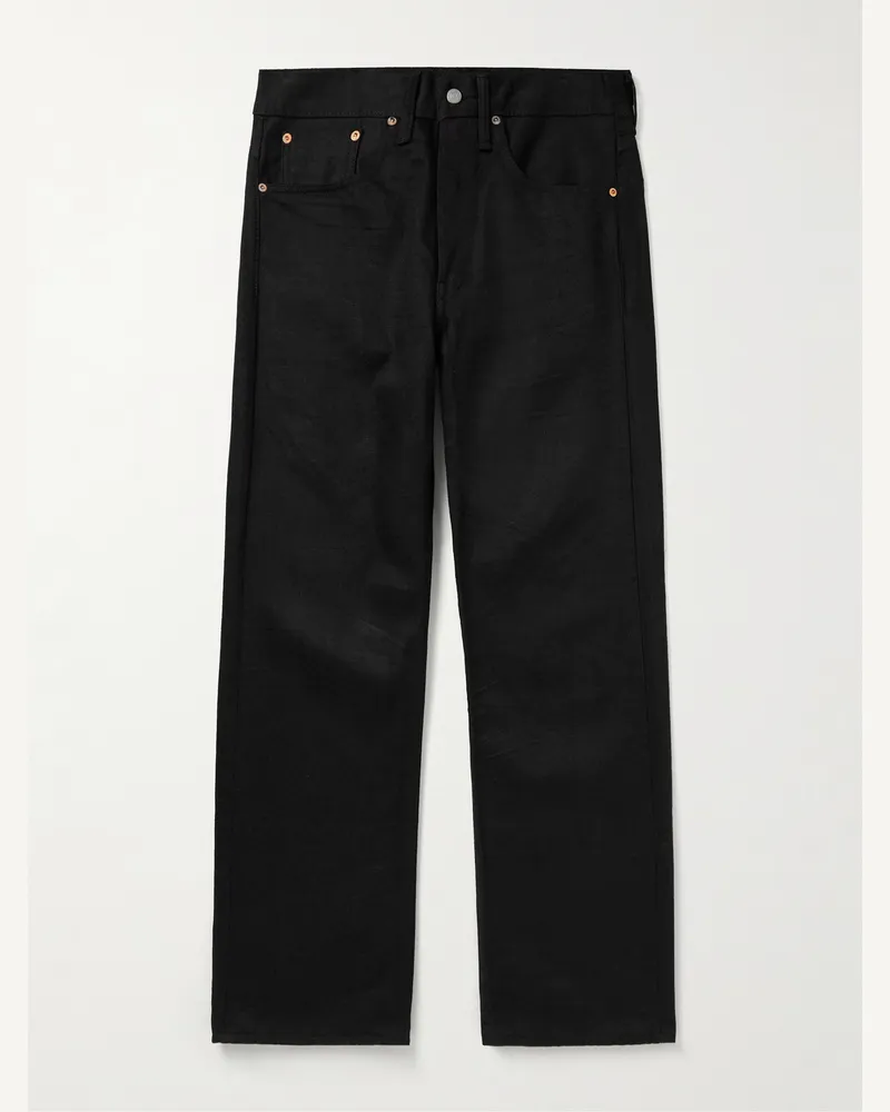RRL Gerade geschnittene Jeans Schwarz