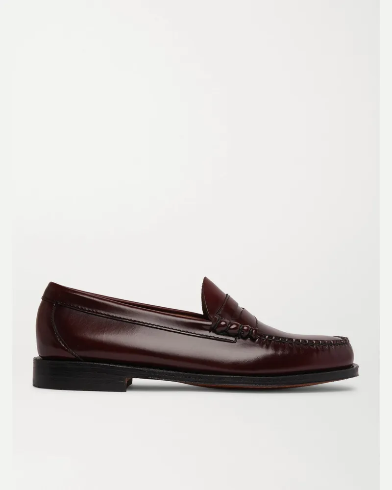 G.H. Bass & Co. Weejuns Heritage Larson Leather Penny Loafers Burgunder