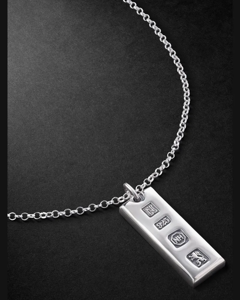 Neighborhood Ingot Kette aus Silber Silber