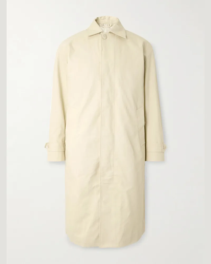 NN 07 Gibson 8446 Trenchcoat aus Biobaumwolle Neutral