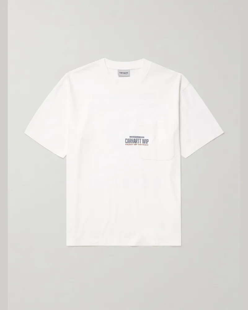 Carhartt WIP Arcan T-Shirt aus Biobaumwoll-Jersey Weiß