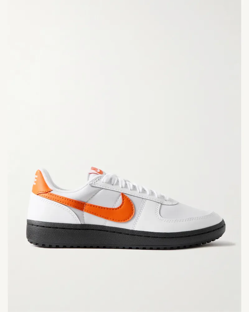 Nike Field General 82 Sneakers aus Mesh und Leder Weiß