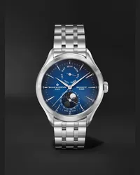 Baume & Mercier Clifton Automatic Moon-Phase 42 mm Uhr aus Edelstahl, Ref.-Nr.: M0A10725 Blau