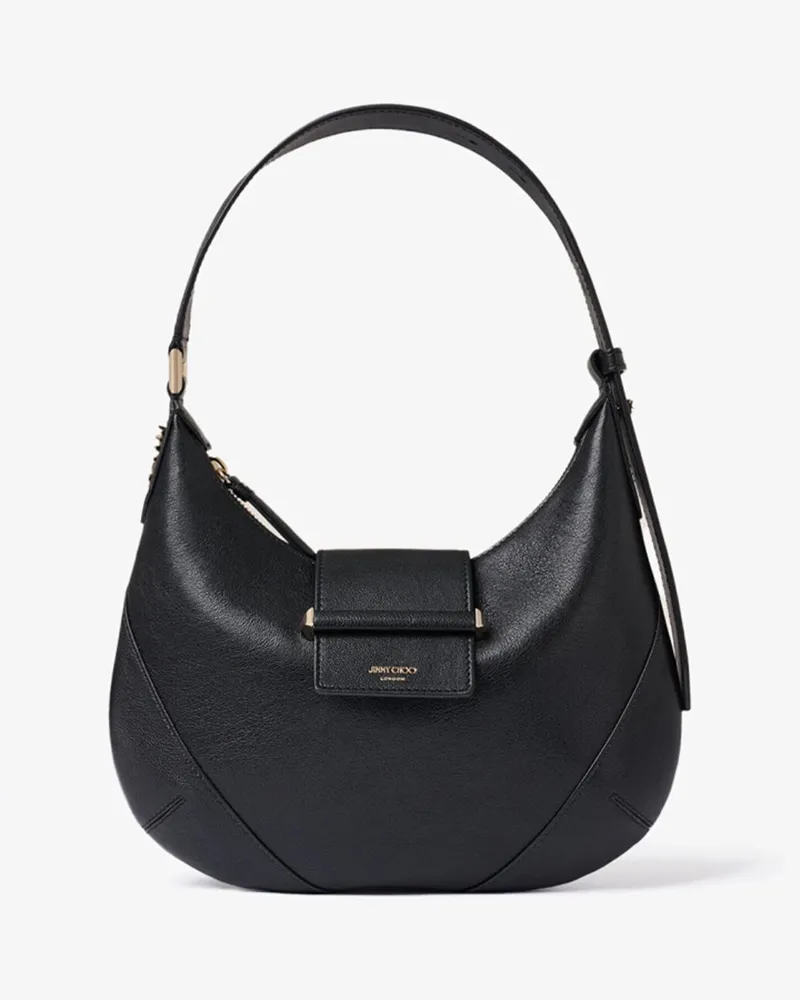 Jimmy Choo Bar Hobo Small Schwarz