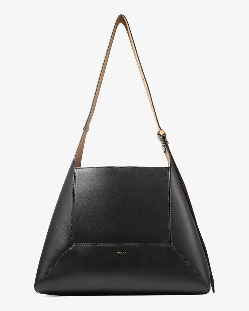 Jimmy Choo Diamond Hobo Medium Schwarz