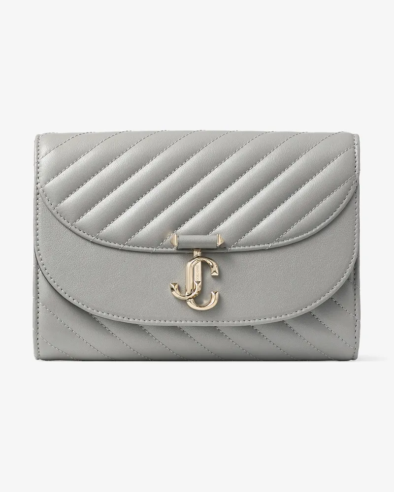 Jimmy Choo Curve Clutch Dove