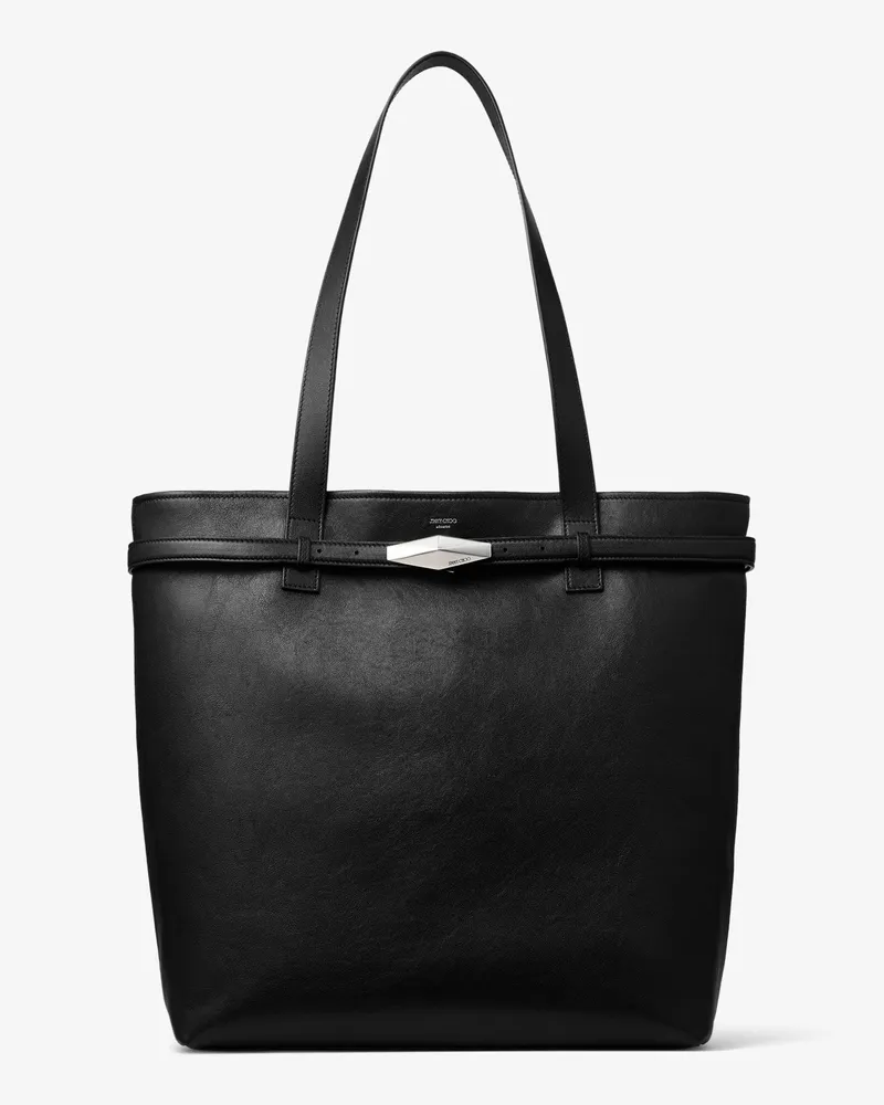 Jimmy Choo Diamond Belted Tote-M Schwarz