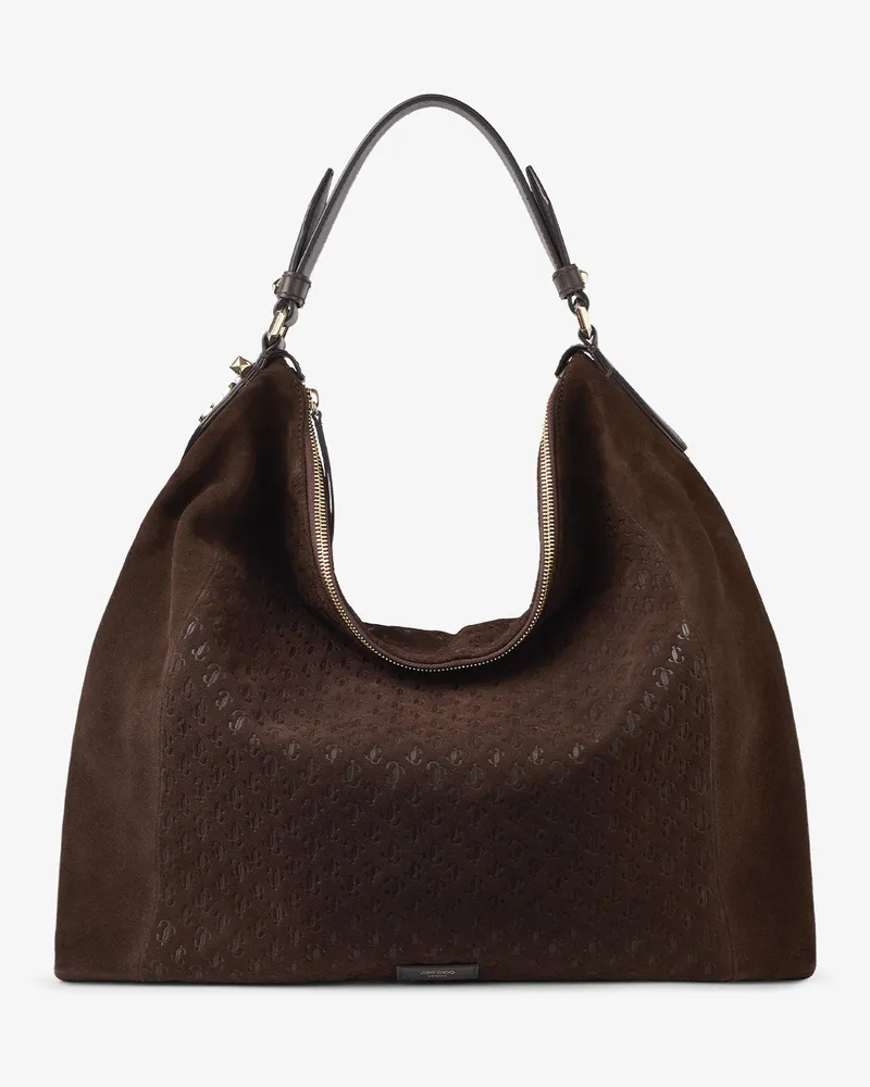Jimmy Choo Ana Hobo S Schokoladenbraun