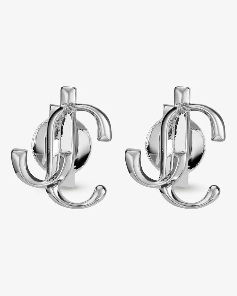 Jimmy Choo Jc Mini Studs Silber