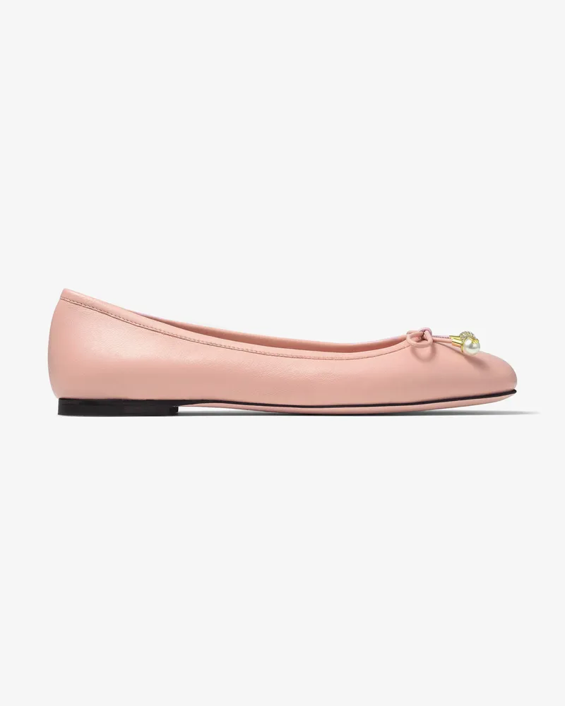 Jimmy Choo Elme Flat Ballettrosa