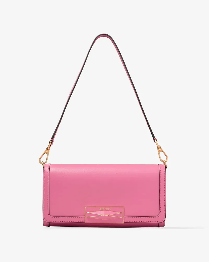 Jimmy Choo Diamond Mini Shoulder Bonbonrosa
