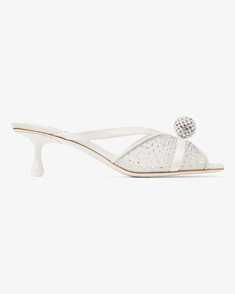 Jimmy Choo Siva Mule 50 Elfenbein