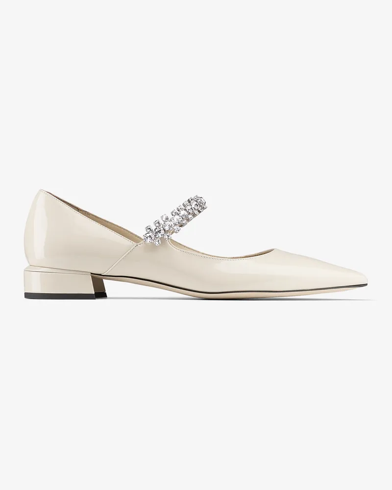 Jimmy Choo Bing Pump Flat Leinen