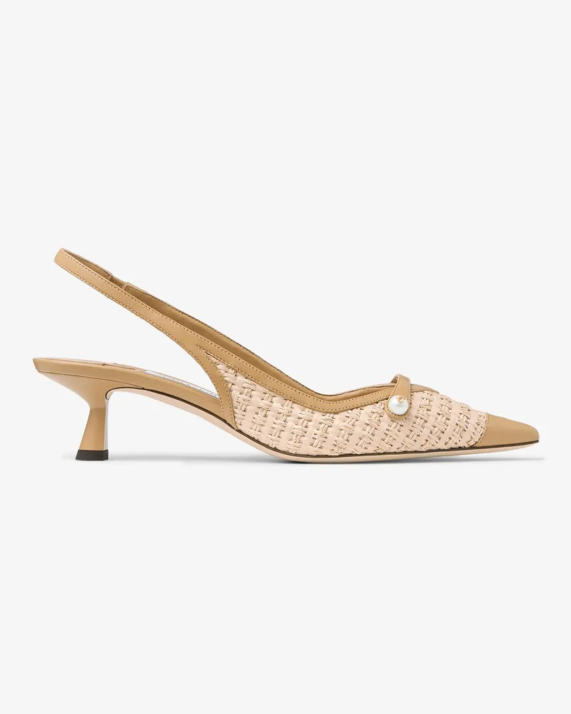 Jimmy Choo Amita 45 Cappuccino