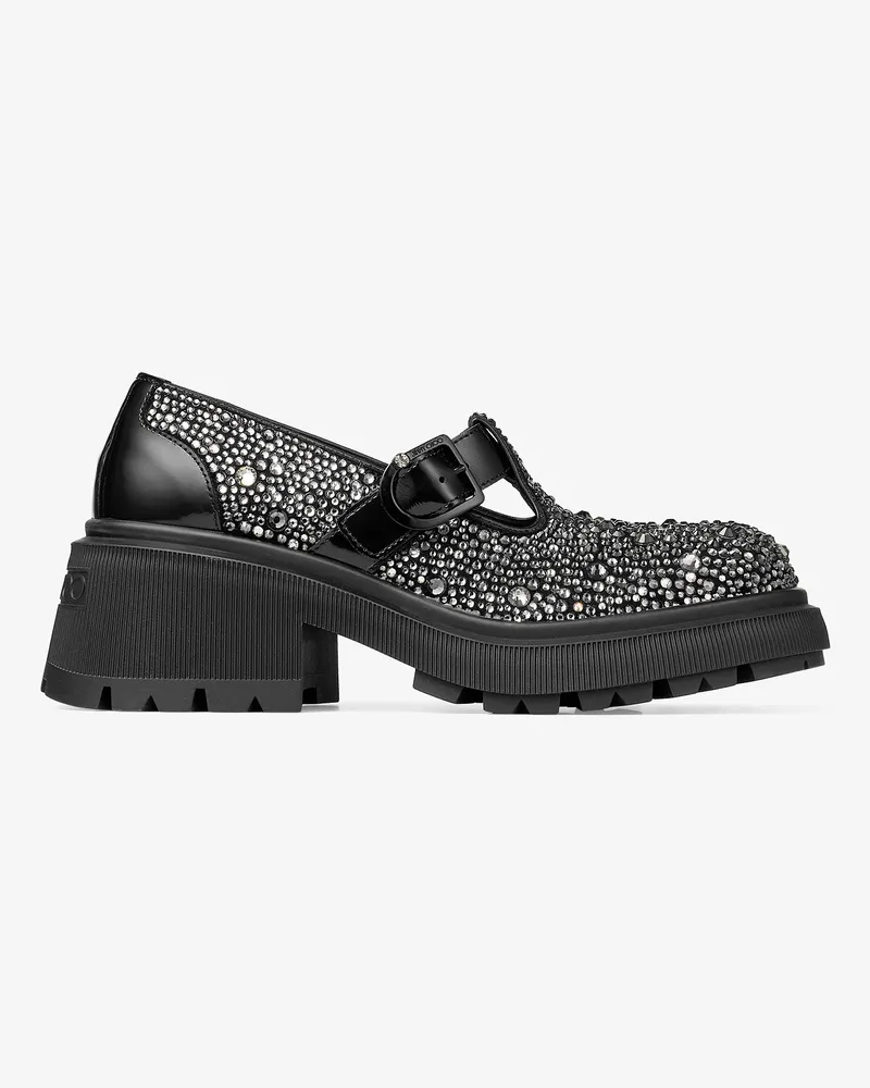 Jimmy Choo Ixen Flat Schwarz