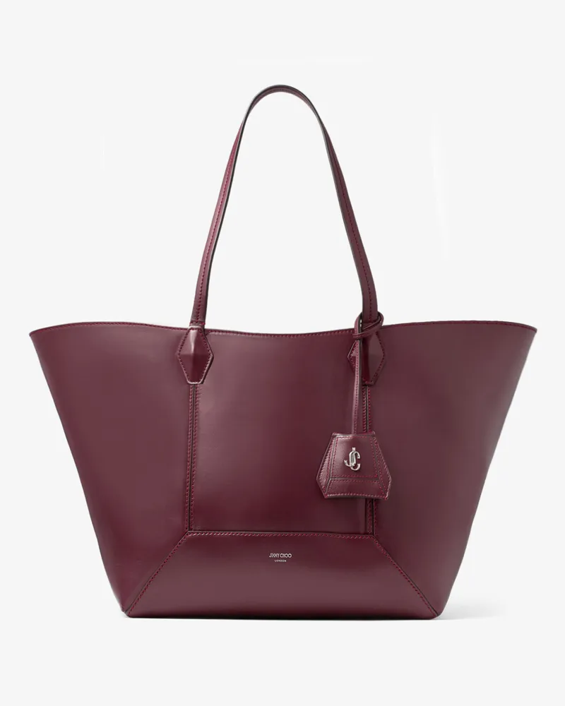 Jimmy Choo Diamond Tote Medium Granat