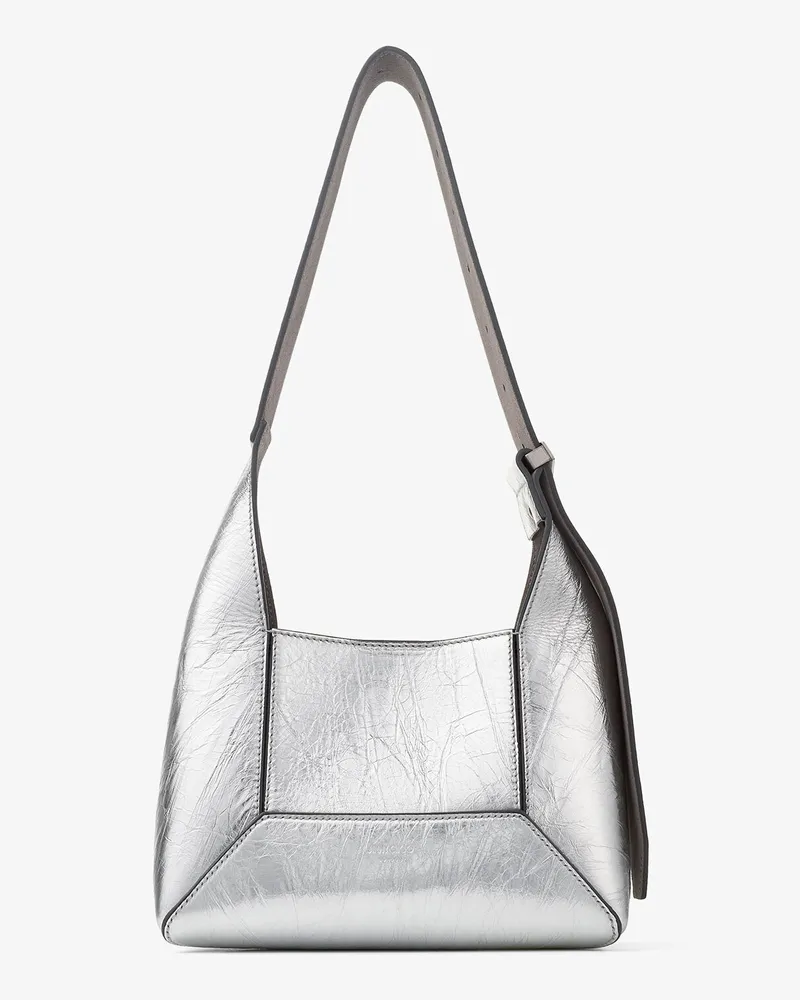 Jimmy Choo Diamond Hobo Small Silber