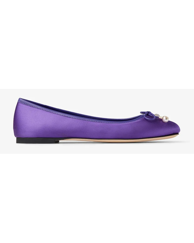 Jimmy Choo Elme Flat Violett