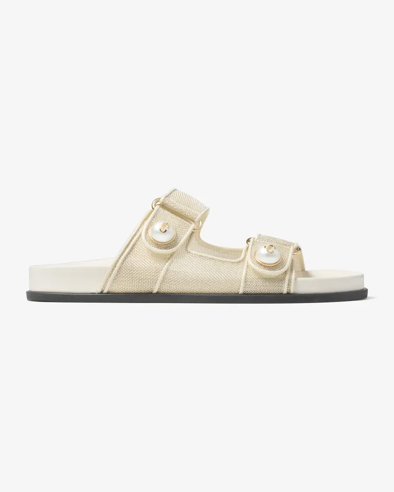 Jimmy Choo Fayence Sandal Latte