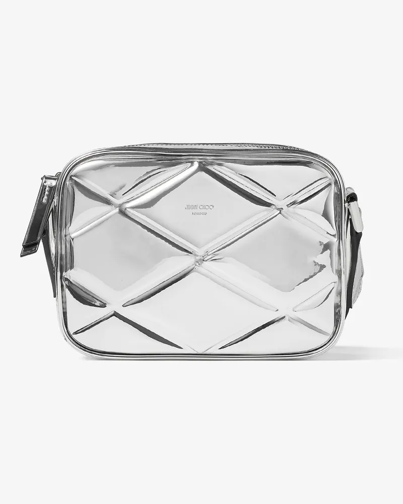 Jimmy Choo Box Camera Small Silber