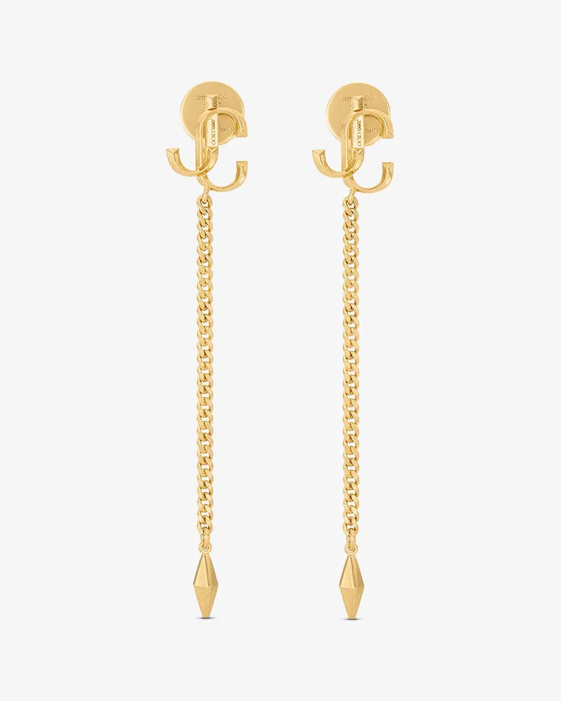 Jimmy Choo Diamond Jc Drops Silver