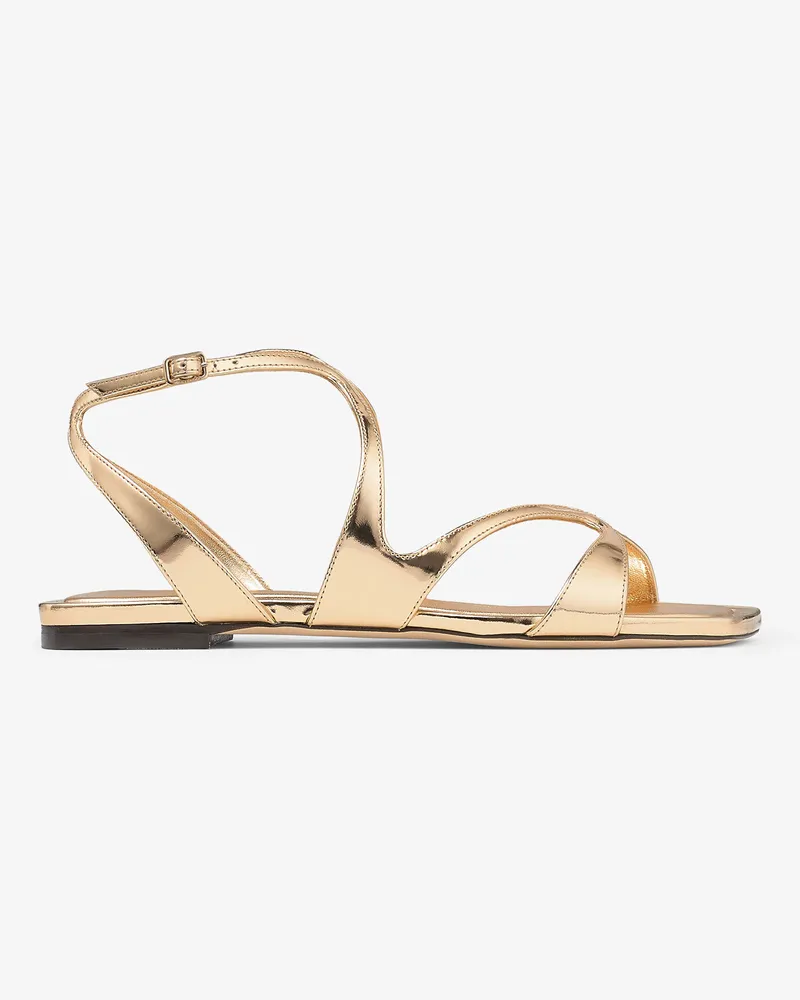 Jimmy Choo Ayla Flat Silver