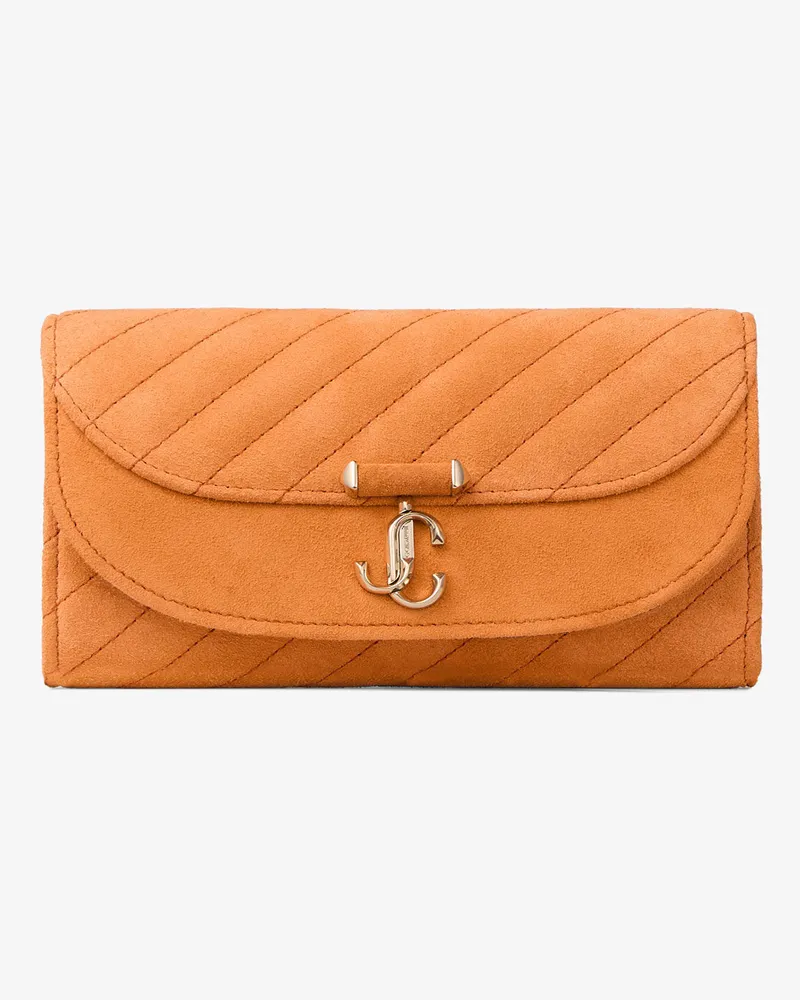 Jimmy Choo Curve Wallet With Chain Sunset