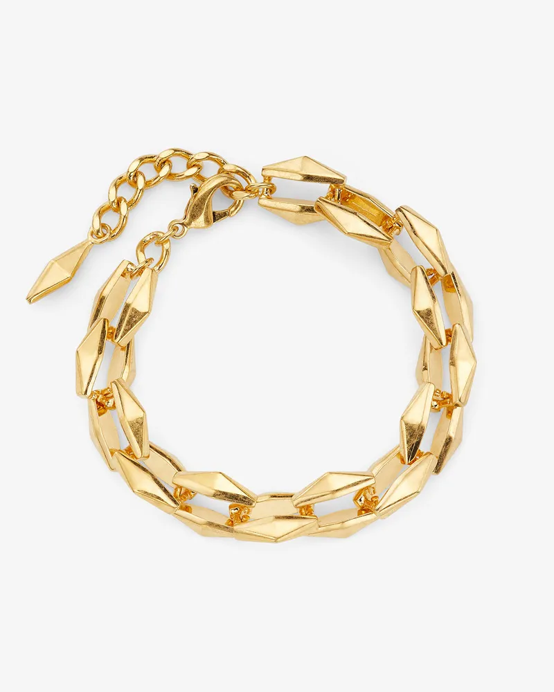 Jimmy Choo Diamond Chain Bracelet Doré