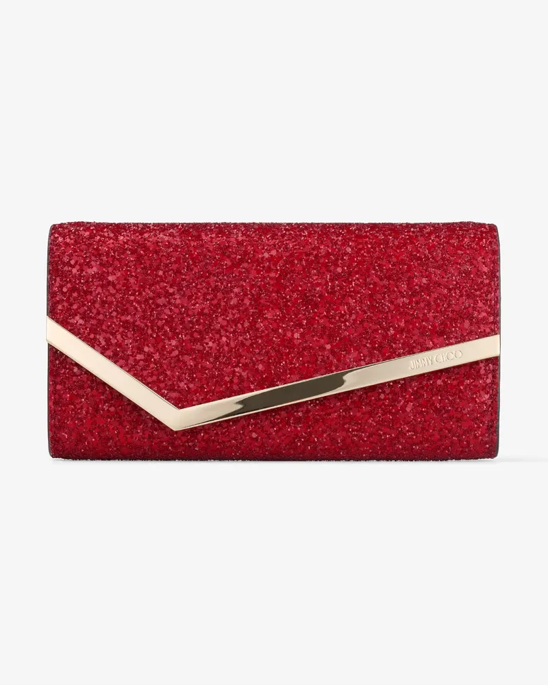 Jimmy Choo Emmie Rubinrot