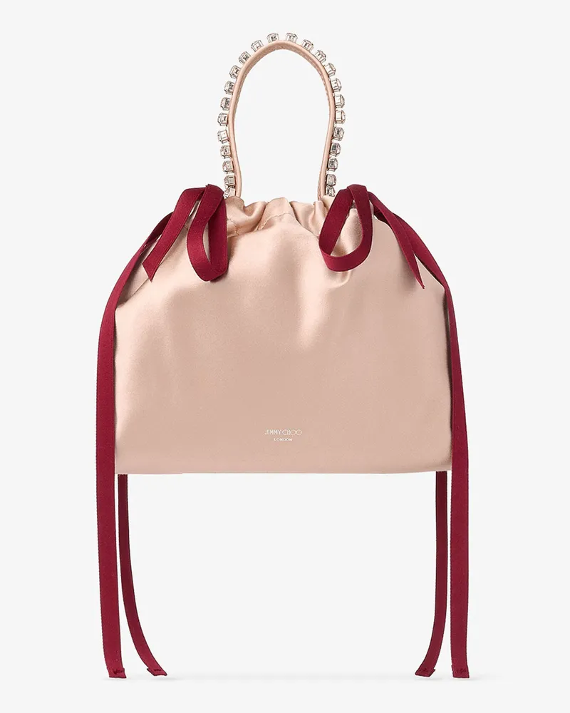 Jimmy Choo Drawstring Mini Top Handle Macaron