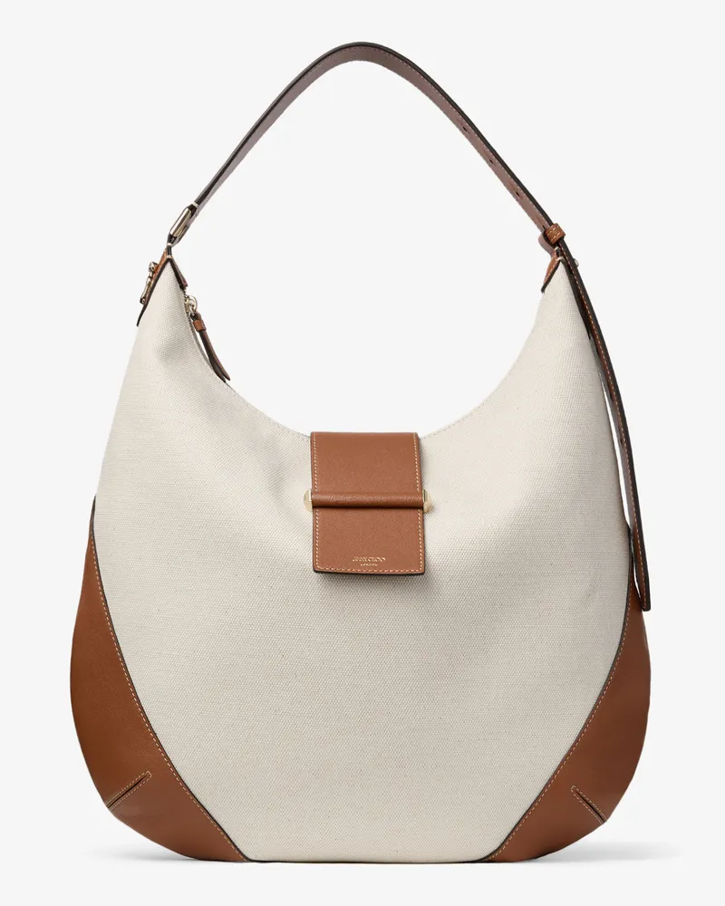 Jimmy Choo Bar Hobo Medium Natur