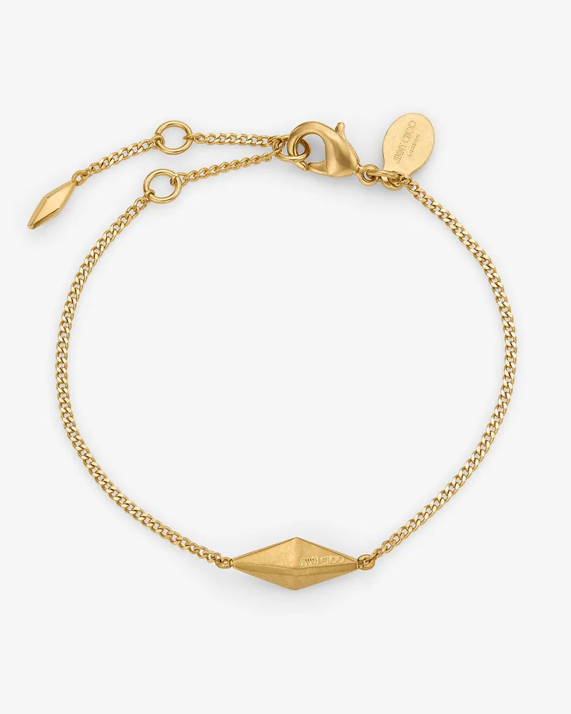 Jimmy Choo Diamond Fine Bracelet Doré