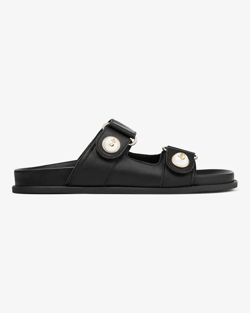 Jimmy Choo Fayence Sandal Schwarz