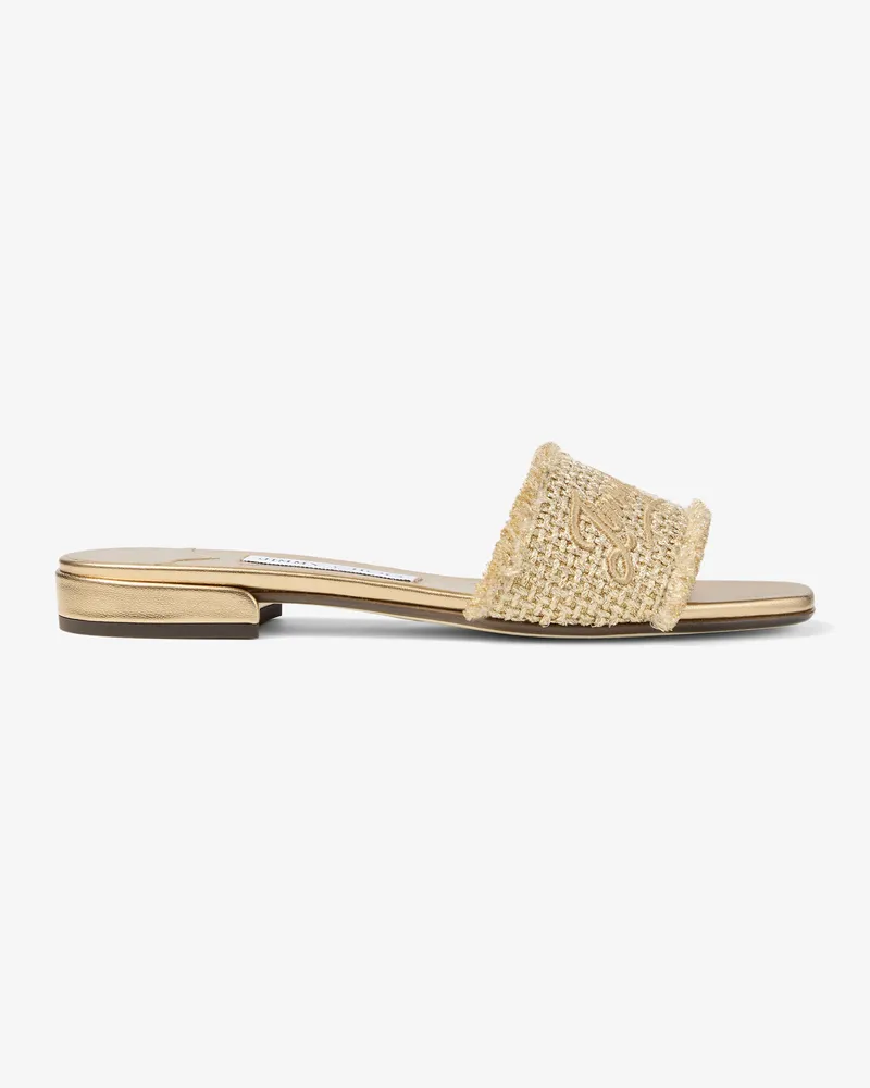 Jimmy Choo Joa Flat Gold