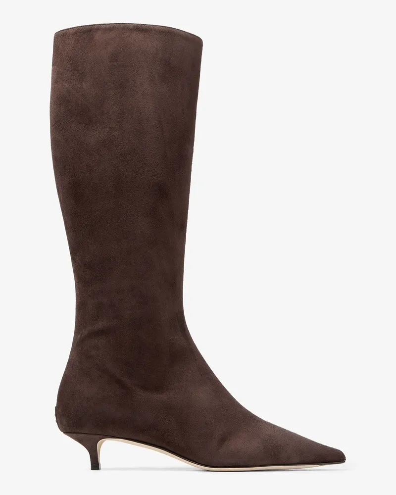 Jimmy Choo Amis Knee Boot 35 Schokolade