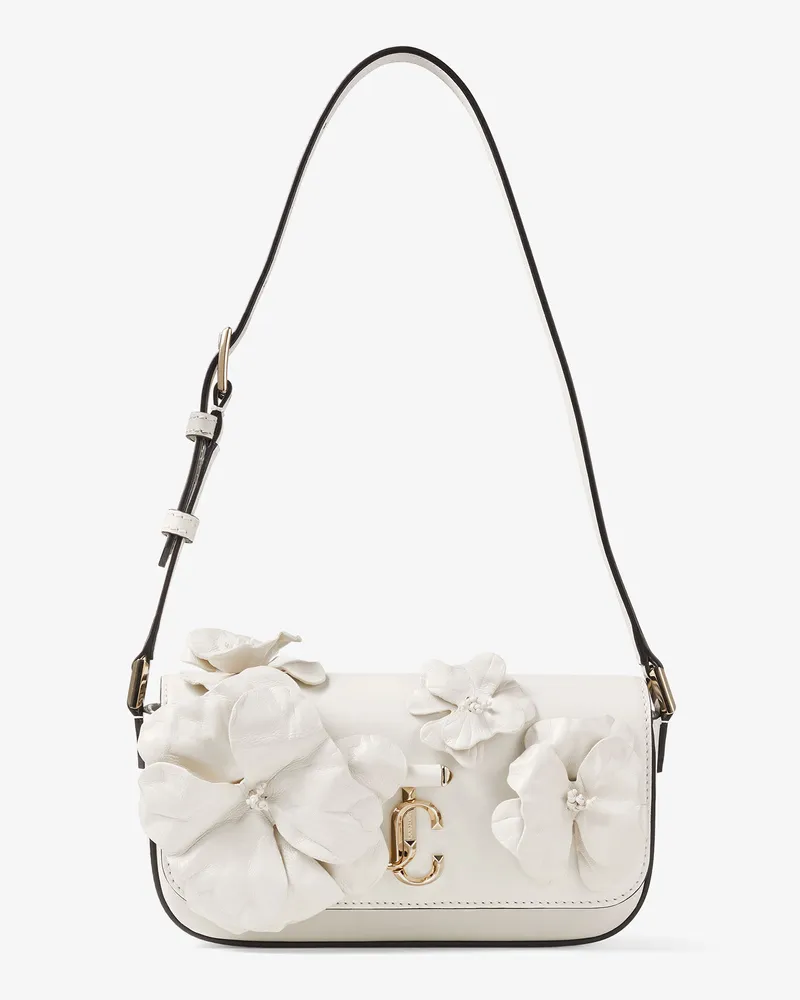 Jimmy Choo Avenue Mini Shoulder Latte