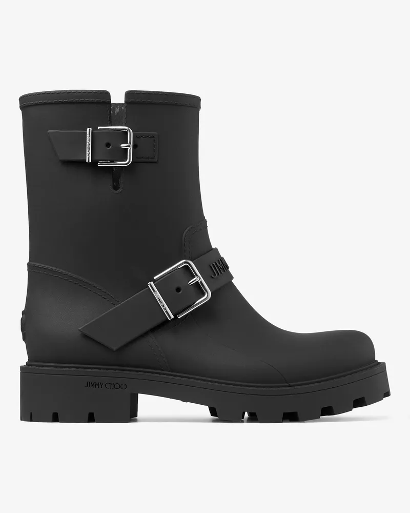 Jimmy Choo Biker Rain Schwarz