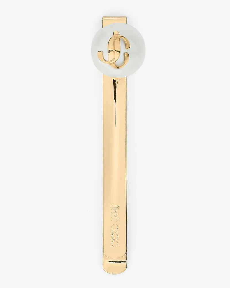Jimmy Choo Hair Slide Weiss