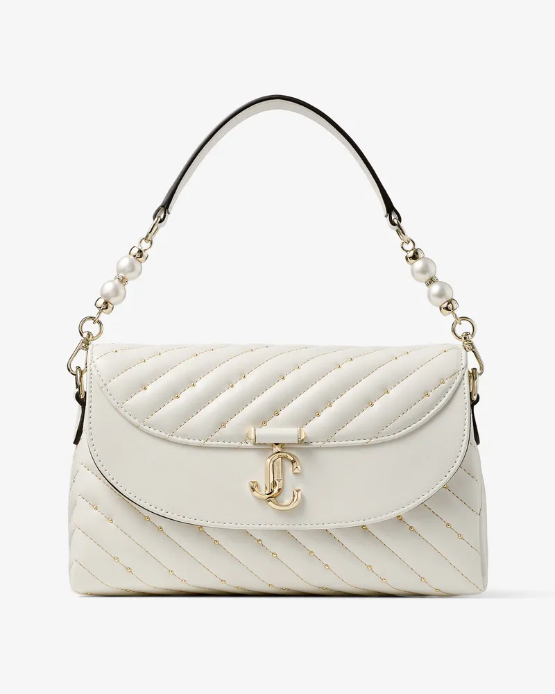 Jimmy Choo Curve Top Handle Latte