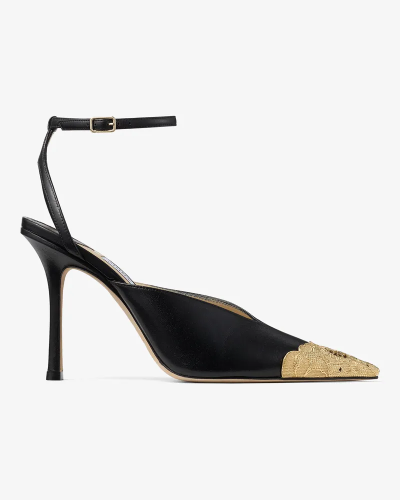 Jimmy Choo Faiz 100 Schwarz
